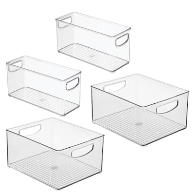 iDESIGN PET Organizer, Clear, 4/Set (95571N)