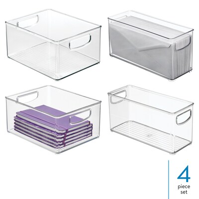 iDESIGN PET Organizer, Clear, 4/Set (95571N)