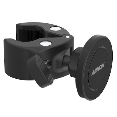 Arkon Mounts Magnetic MagSafe-Compatible Phone Holder with Clamp Mount, Black (MGS531)