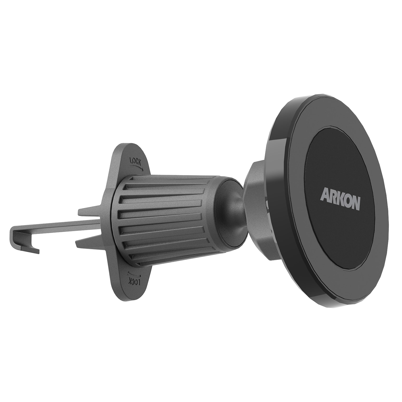 Arkon Mounts Magnetic MagSafe-Compatible Phone Holder with Vent Mount, Black (MGS177)
