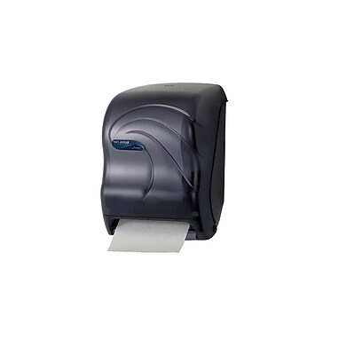 San Jamar Oceans Automatic Hardwound Paper Towel Dispenser, Black (38246)