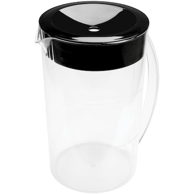 Brentwood 8-Cup Iced Tea & Coffee Maker & 40-oz. Insulated Stainless Steel Tumbler Cup, Black (KITBTWICECOFF02)