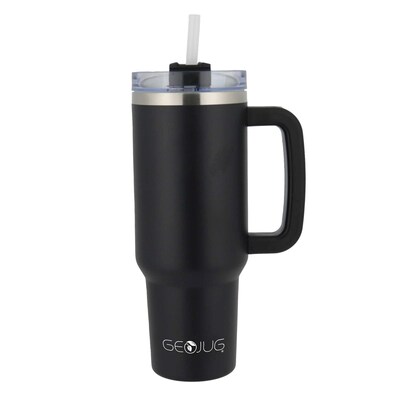 Brentwood 12-Cup Automatic Drip Coffee Maker with 40-oz. Stainless Steel Tumbler Cup, Black (KITBTWCOFFEE08)