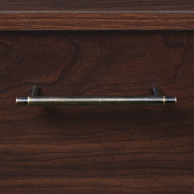 Regency Key West 2-Drawer Mobile File Cabinet, Letter Size, Lockable, 22.28"H x 15.51"W x 15.75"D, Black Cherry (KWF116BC)