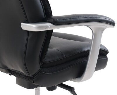 Beautyrest Platinum Sofil Bonded Leather Executive Chair, Black (49404B)