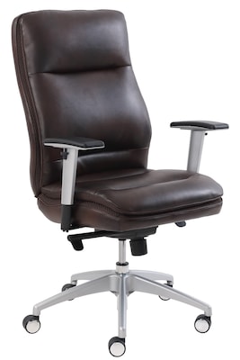 Beautyrest Platinum Abott Mid-Back Task Chair, Brown (49608BR)