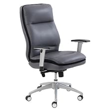 Beautyrest Platinum Abott Mid-Back Task Chair, Gray (49608G)