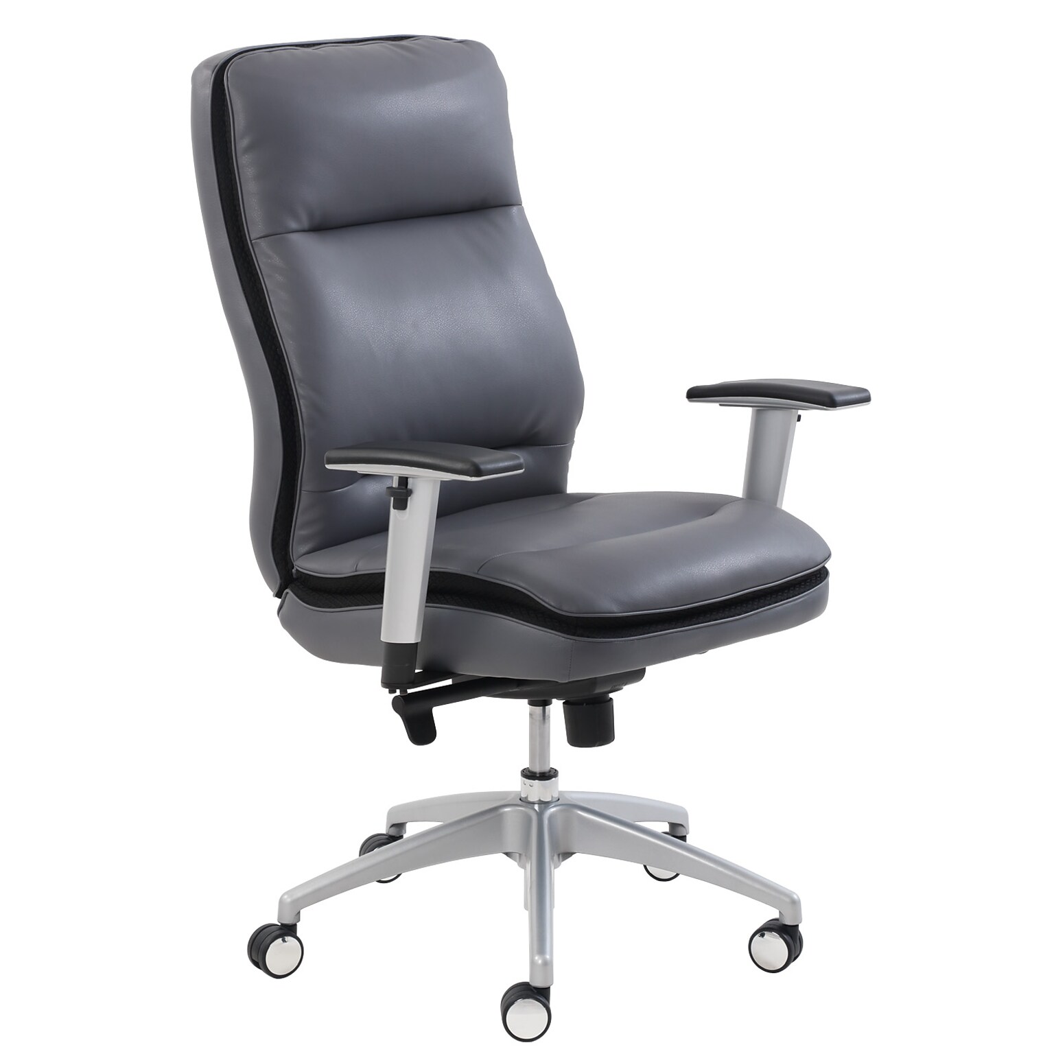 Beautyrest Platinum Abott Mid-Back Task Chair, Gray (49608G)