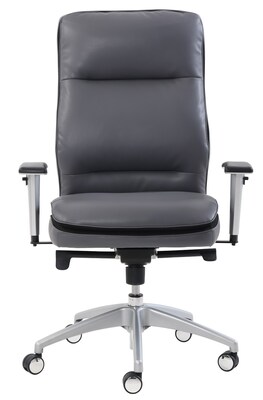 Beautyrest Platinum Abott Mid-Back Task Chair, Gray (49608G)