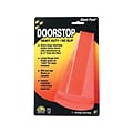 Master Giant Foot Rubber Doorstop, Orange, Each (00965)