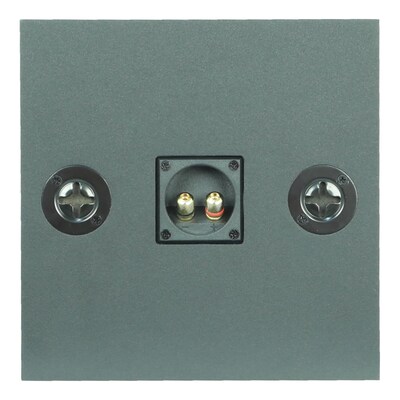 BIC America RtR Elite S3070 100W Dual-Angle On-Wall 4.5-In. Surround Speakers, Matte Black