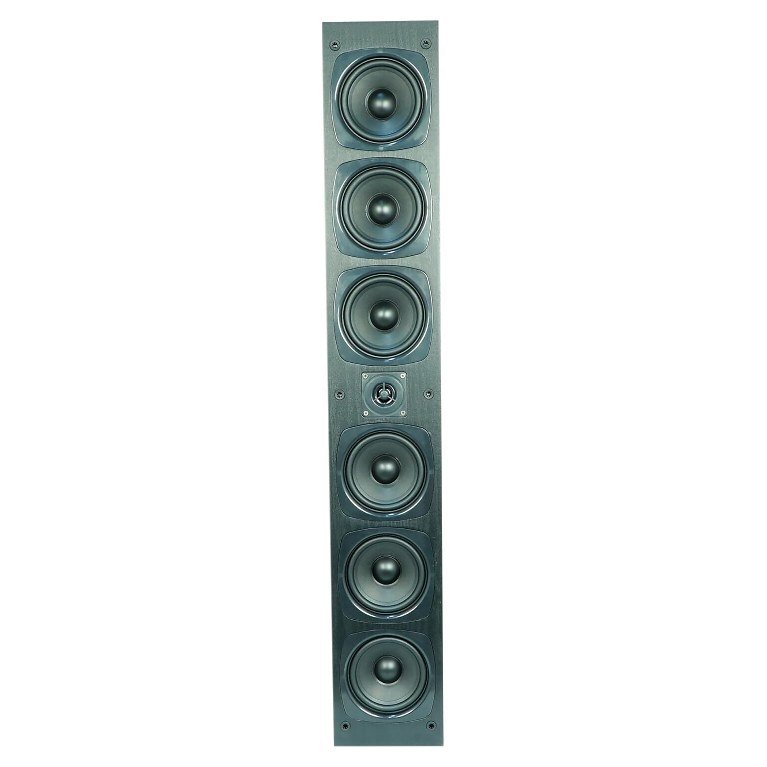 BIC America RtR Elite OWT65 100W On-Wall 4.5-In. Tower Speaker for 65-In. TVs, Matte Black