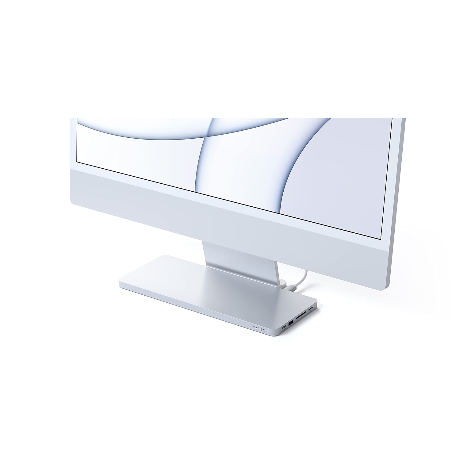 Satechi Slim Dock Docking Station for iMac, Silver (ST-UCISDS)