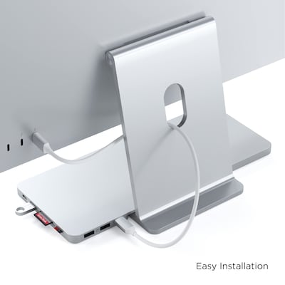 Satechi Slim Dock Docking Station for iMac, Silver (ST-UCISDS)
