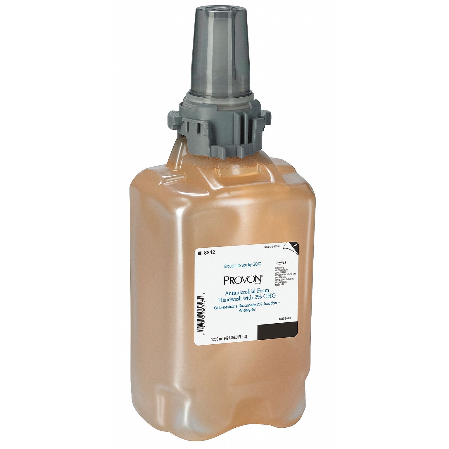PROVON Foaming Hand Soap Refill for ADX 12 Dispenser, 1250 ml., 3/Carton (8842-03)
