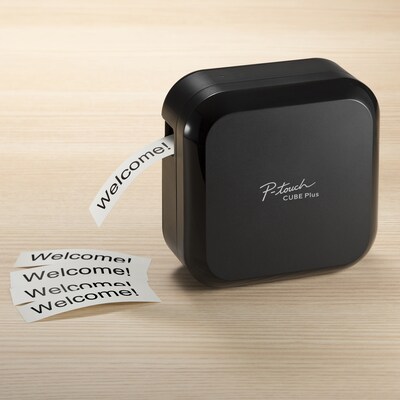 Brother P-Touch PT-P710BT Cube Desktop Label Maker Plus Bluetooth