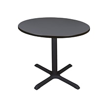 Regency Cain Breakroom Table, 42D x 42W, Gray (TB42RNDGY)