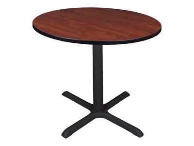 Regency Cain Breakroom Table, 42D x 42W, Cherry (TB42RNDCH)