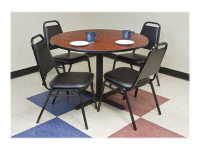 Regency Cain Breakroom Table, 42D x 42W, Cherry (TB42RNDCH)