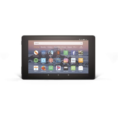 Amazon Fire HD 8 Tablet, Hands-Free with Alexa, 8" HD Display, 16 GB, Black (B0794RHPZD)