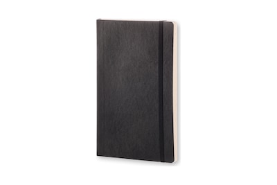Moleskine Classic Notebook, Soft Cover, Larege, 5" x 8.25", Dotted, Black (892741XX)