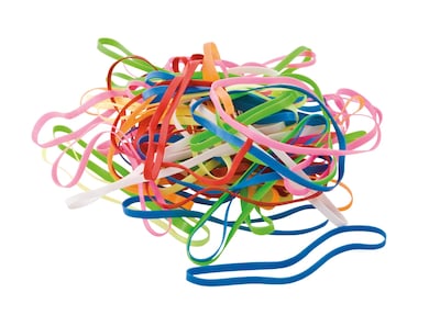 Conserve PlastiBands, 2-1/8, Assorted Colors, 200/Pack (BAUSF-5000)