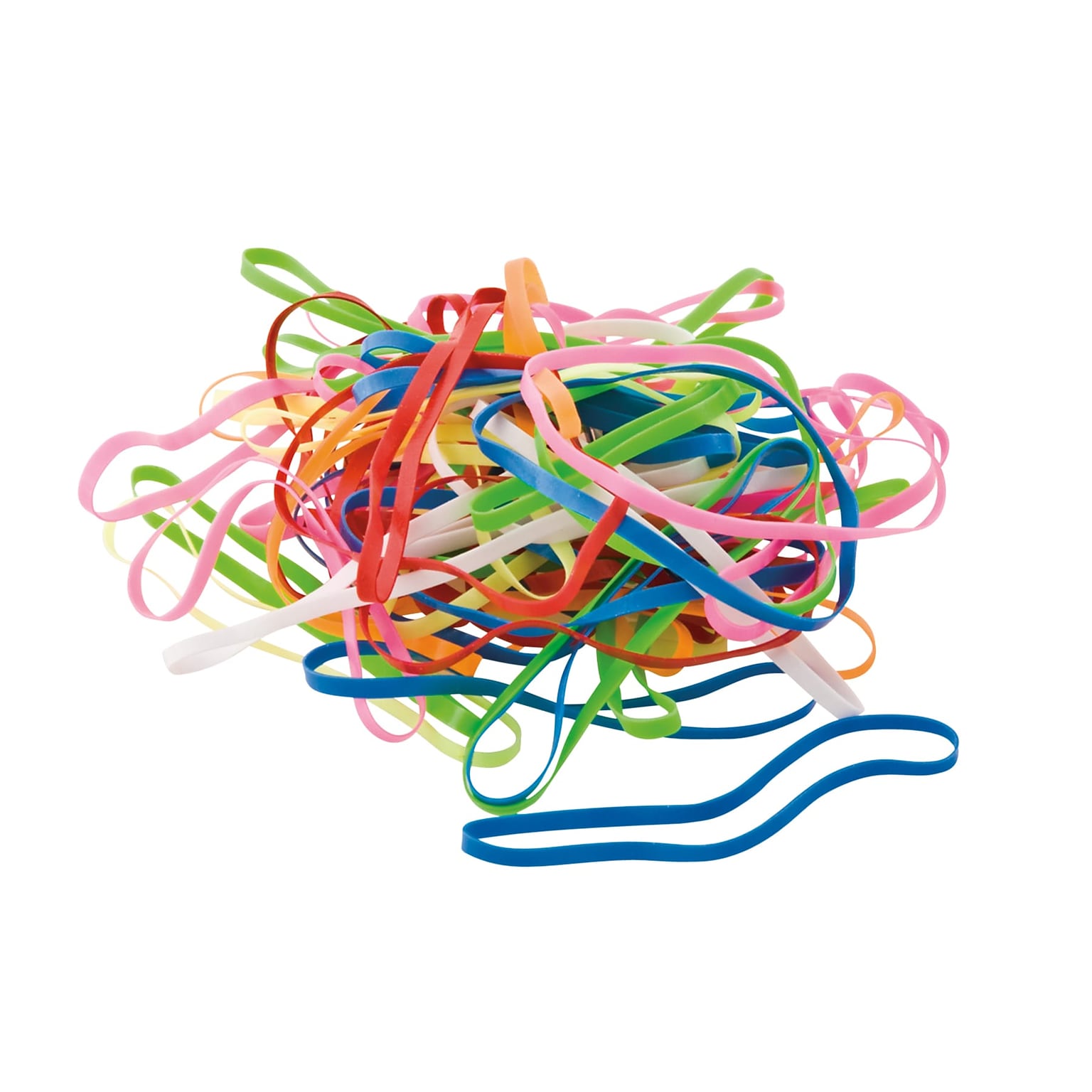 Conserve PlastiBands, 2-1/8, Assorted Colors, 200/Pack (BAUSF-5000)
