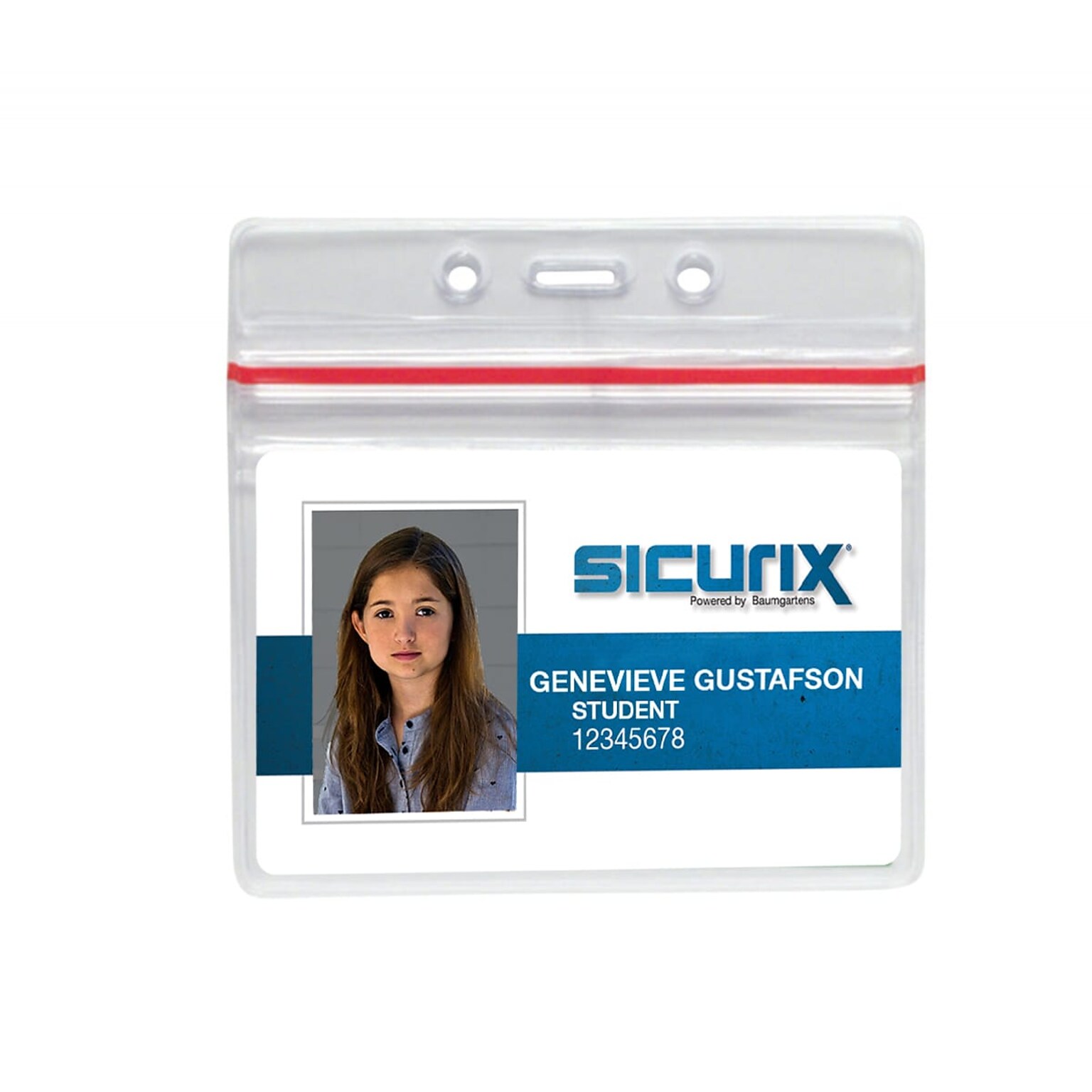 Sicurix Sealable ID Badge Holders (BAU47830)