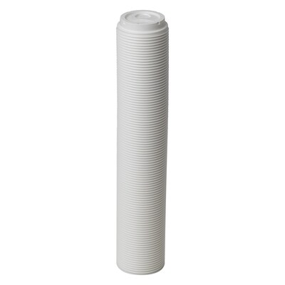 Dixie Dome Plastic Hot Cup Lids, 8 oz., White, 100/Pack (9538DX)