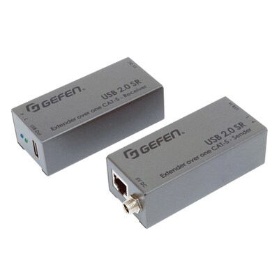 Gefen EXTUSB20SR 480 Mbps USB 2.0 SR Extender Over One CAT-5 Cable