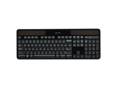 Solar K750 Keyboard, Black (920-002912) | Quill.com