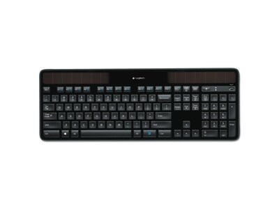 Logitech Solar K750 Wireless Keyboard, Black (920-002912)