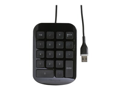 Targus Numeric Wired Keypad, Black (AKP10US)