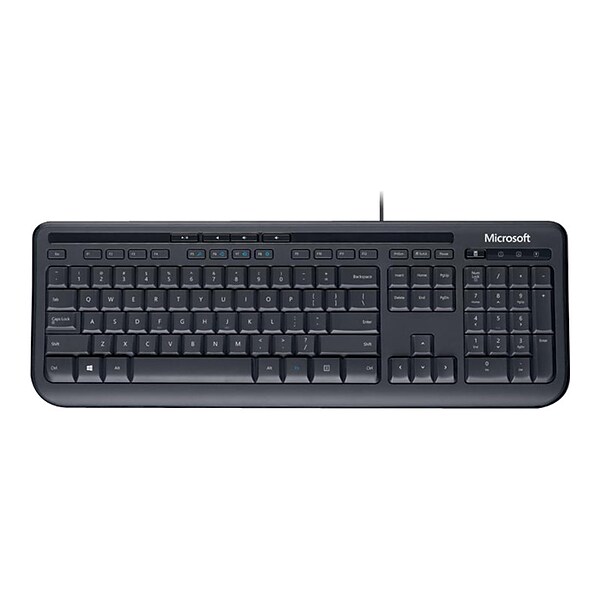 Microsoft 600 Wired Gaming Keyboard, Black (ANB-00001)
