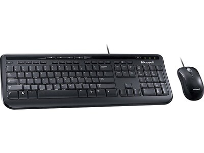 Microsoft Desktop 600 Keyboard & Mouse, Black (APB-00001)