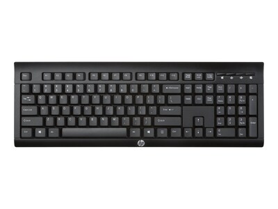 HP K2500 Wireless Keyboard, Black (E5E77AA)