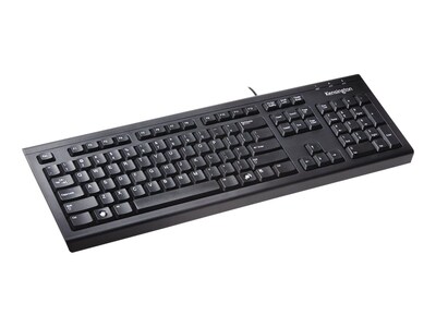 Kensington For Life Wired Keyboard, Black (64370)