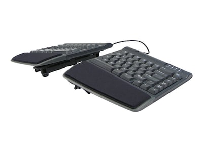 Kinesis Freestyle2 for PC with VIP3 Accessory Pre-Installed Wire Keyboard, Black (KB820PB-US)