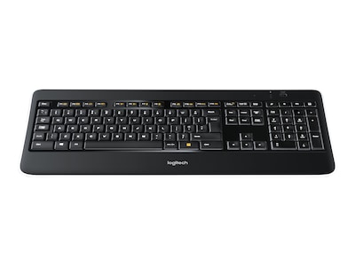 Logitech Illuminated K800 Wireless Keyboard, Black (920-002359)