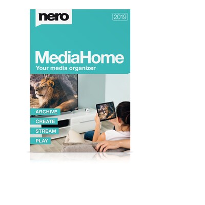 Nero MediaHome 2019 for 1 User, Windows, Download (AMER-11790000/639)