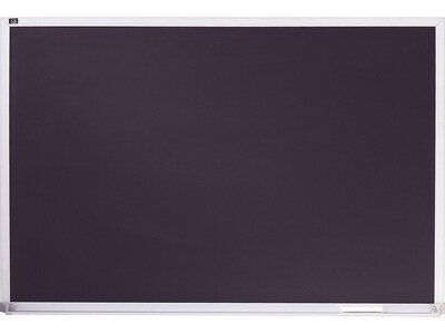 Quartet Chalkboard, Aluminum Frame, 36 x 48 (ECA304B)