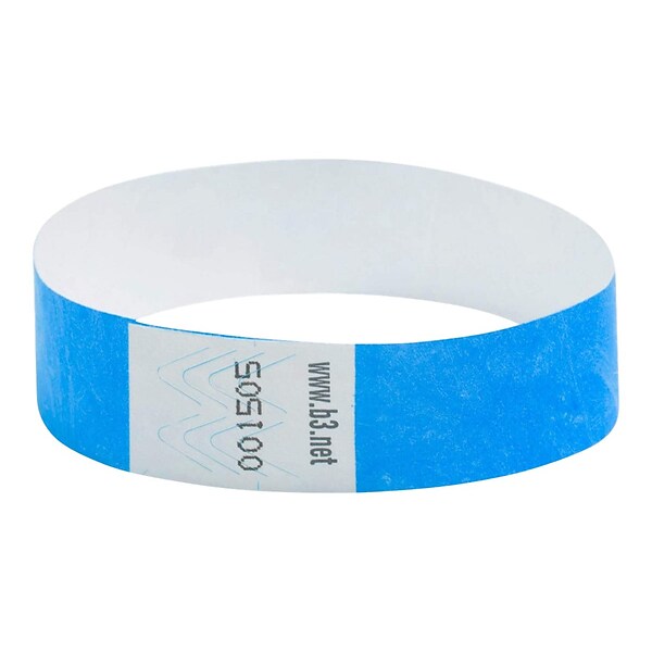 Baumgartens SICURIX Security Wrist Band, 100/Box (85030)
