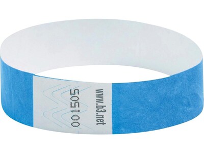 Baumgarten's Sicurix Security Wrist Band, 100/Box (85030)