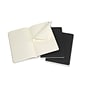 Moleskine Cahier Journal, 5" x 8.25", Dotted Ruled, Black, 80 Pages, 3/Pack (719213)