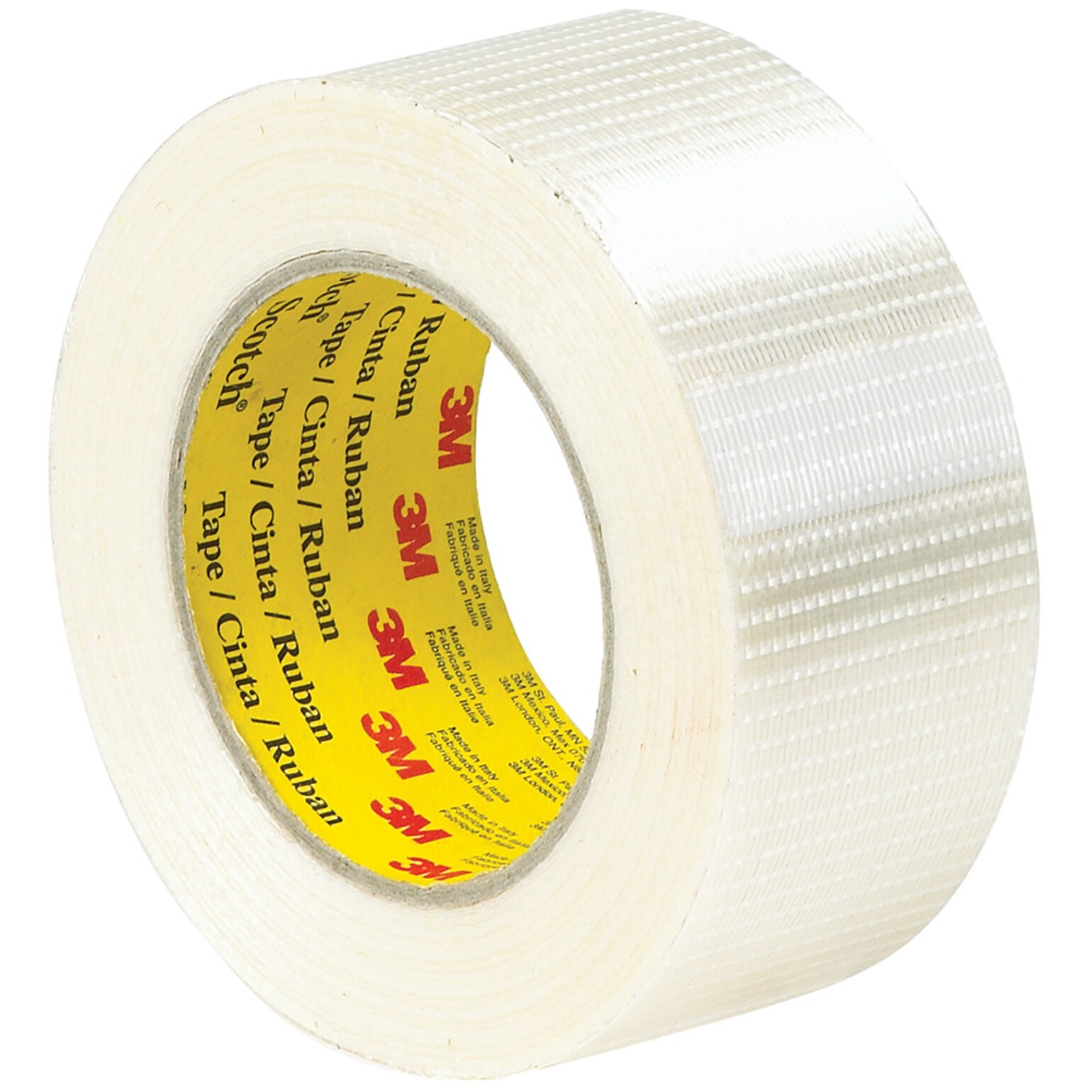 Scotch® Bi-Directional Filament Tape, 1.96 x 54.6 yds., Transparent (8959)