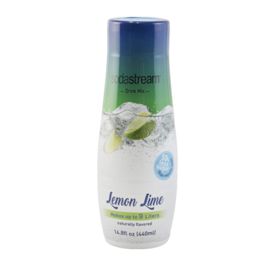 Sodastream Lemon Lime Sparkling Drink Mix, 440ml