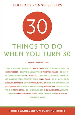 30 Things To Do When you Turn 30