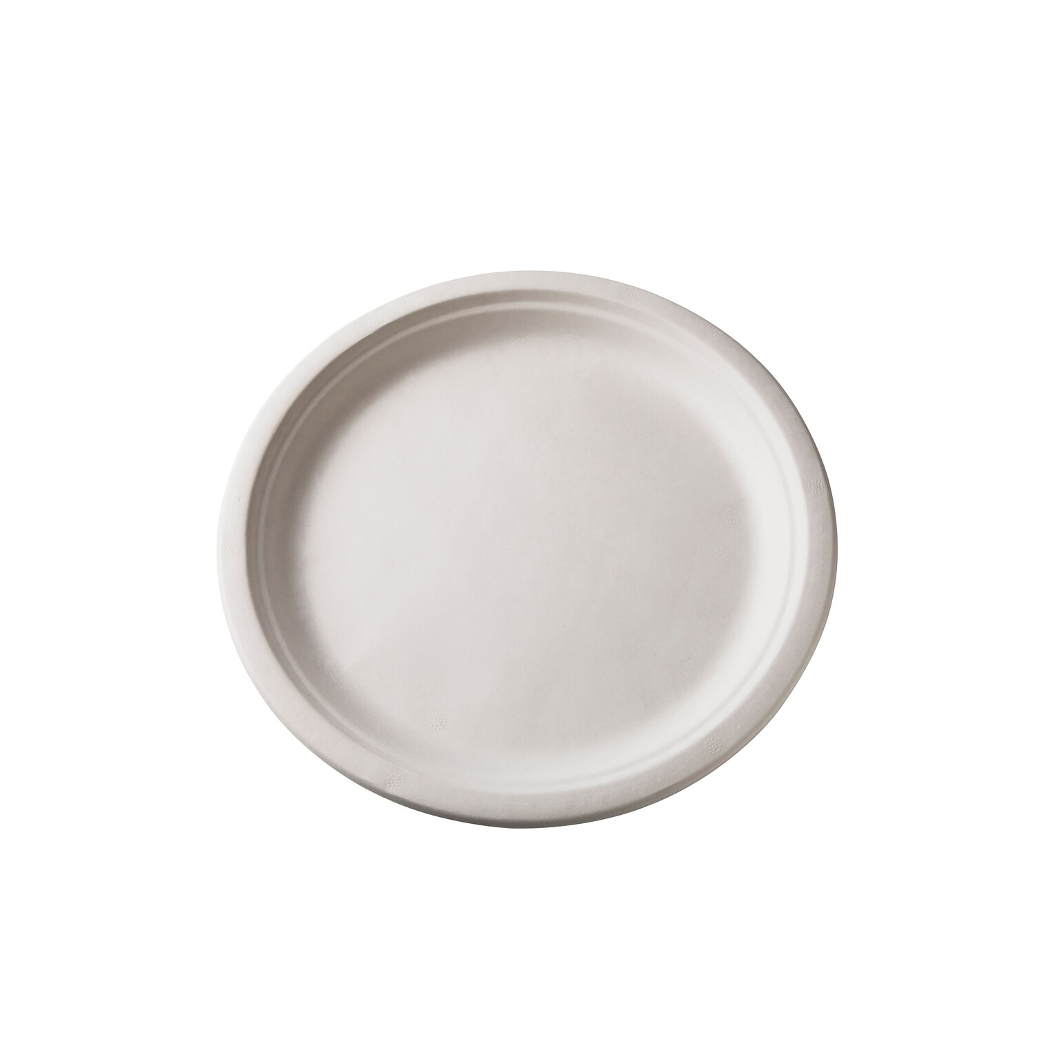 BioGreenChoice 10 Off White Fiber/Bagasse Plate; 800/Case