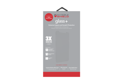 Zagg InvisibleShield Glass+ Protector for iPhone XS Max, Each (200101937)