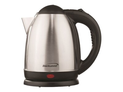 Brentwood 50.7 oz. Electric Kettle, Brushed Stainless Steel (KT-1780)